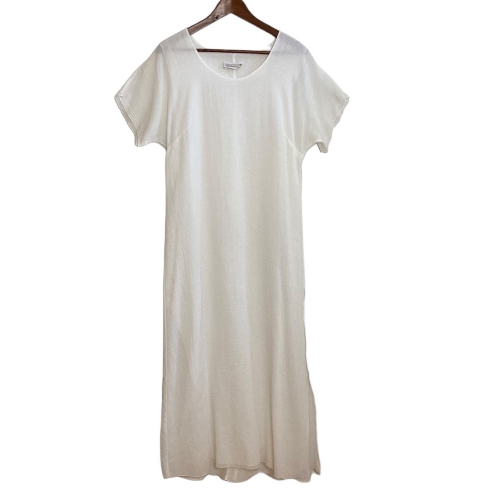 Off White Linda Lundstrom Gauzy Midi Dress